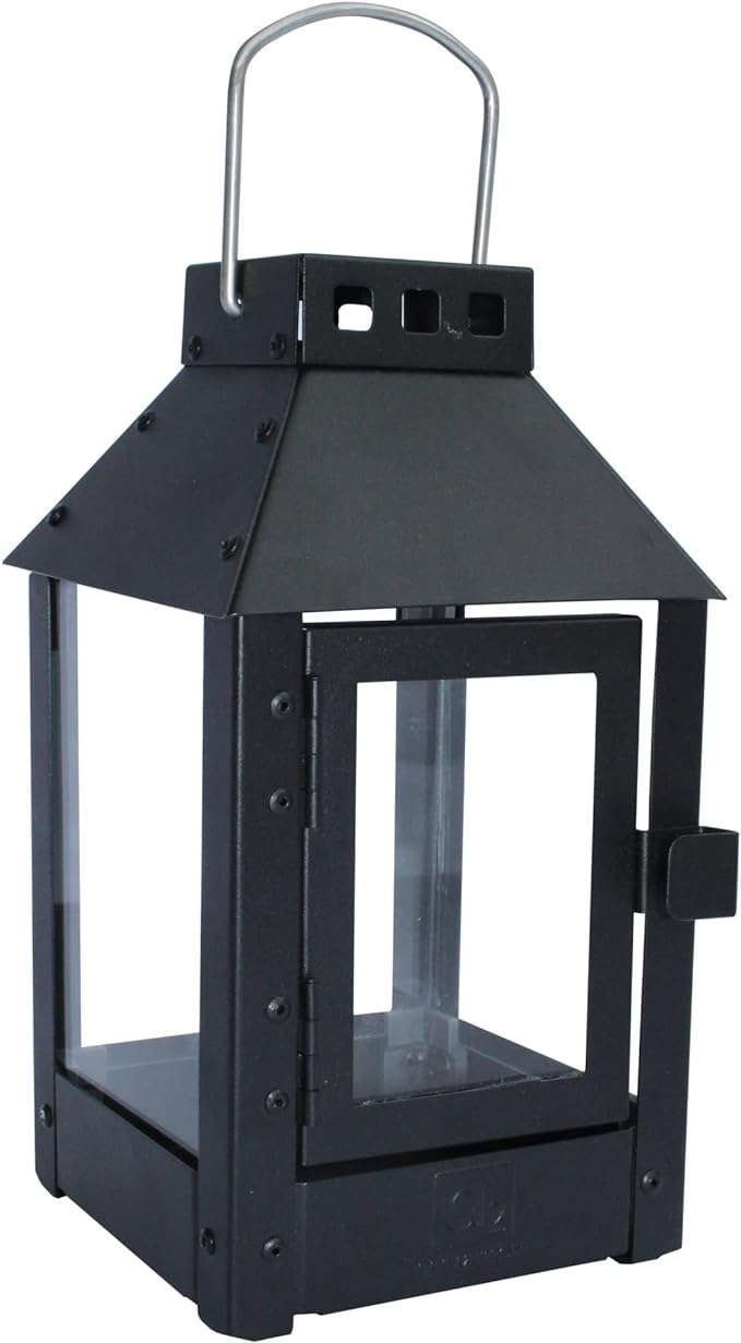 a2LIVING Mini lanterne noire 35 CM