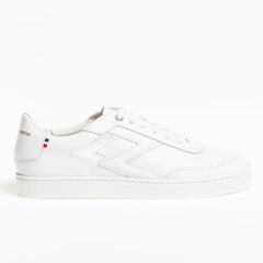 basket sneaker eden blanche avec logo blanc