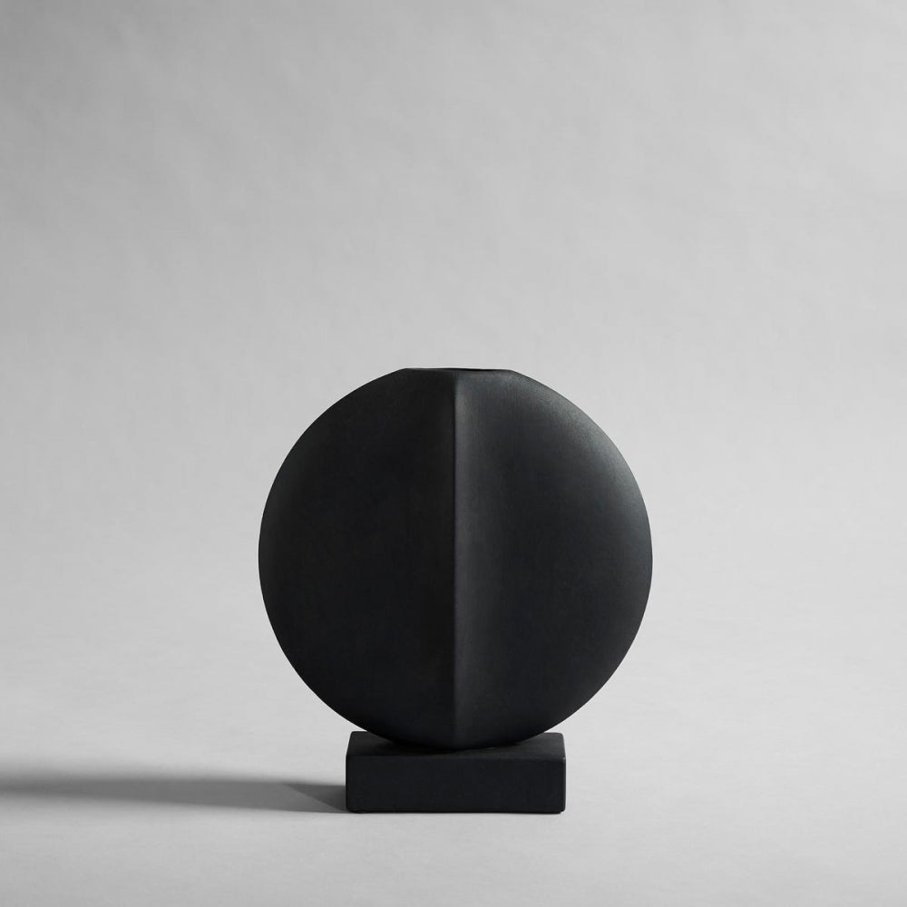 101 COPENHAGEN Petit vase Guggenheim noir