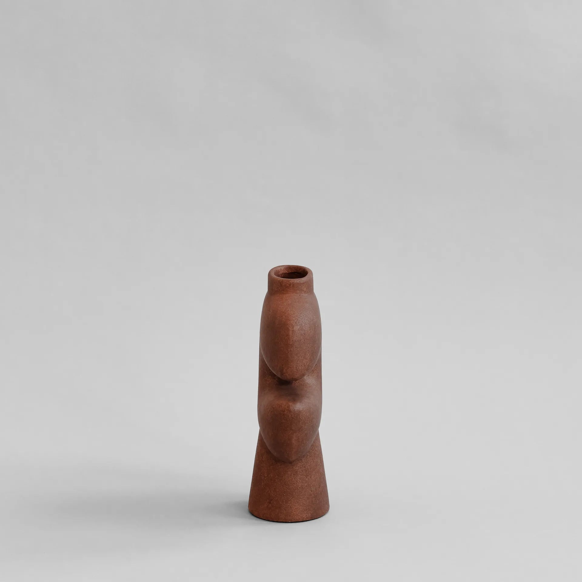 101 COPENHAGEN Vase TRIBAL Moyen Terracotta