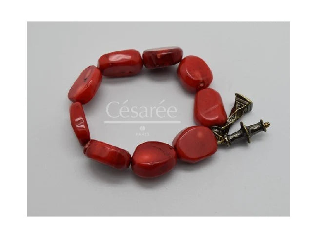 CESAREE Bracelet LOUXOR35 Rouge