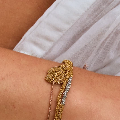 MAISON BIVOUAC Bracelet tiny gold