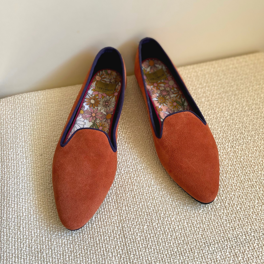 Slippers cuir discount femme