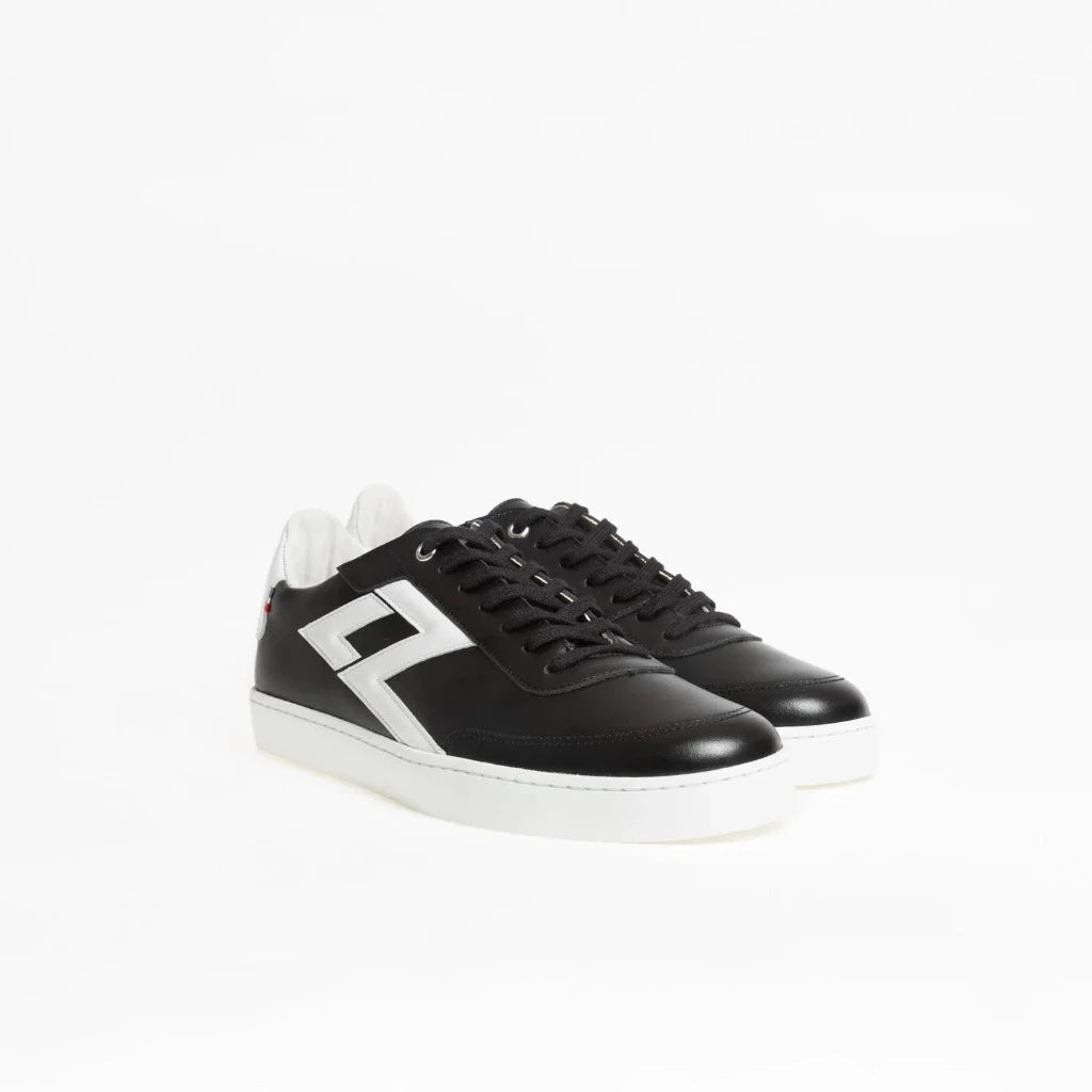 PHILIPPE ZORZETTO Sneakers Eden noir- logo blanc