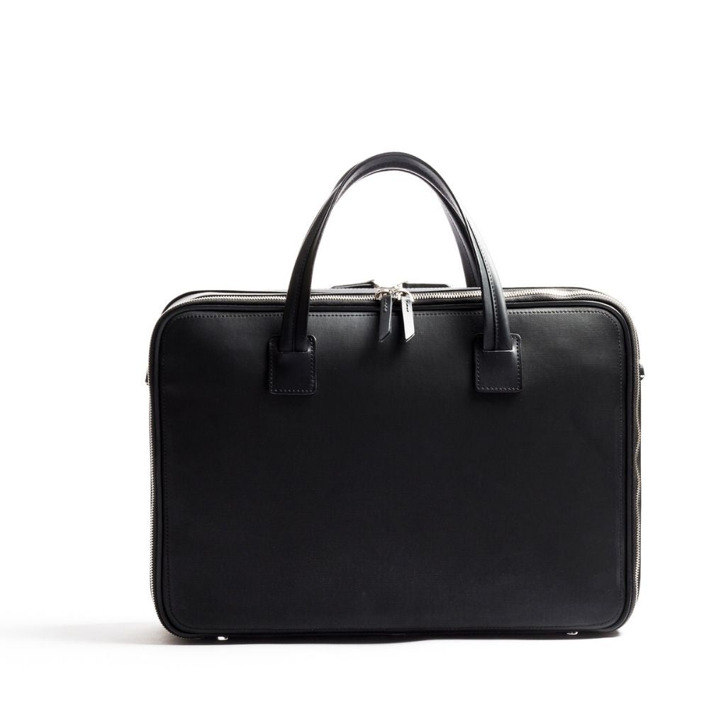 sac de voyage pour homme minimaliste 36h en cuir noir travis lundi